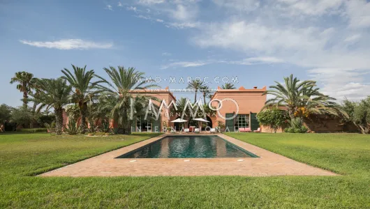 Casa en venta de lujo marroquí Marrakech Palmeraie Bab Atlas