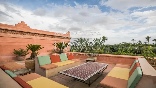 Villa marroquí de lujo en venta Marrakech Palmeraie Bab Atlas