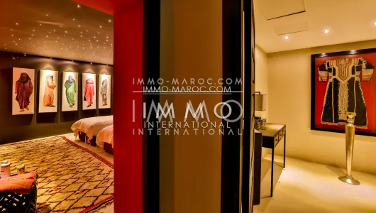 Villa en venta marroquí limpia Marrakech Golfs Amelkis