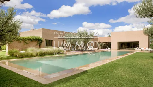Villa en venta de lujo contemporáneo Marrakech Golfs