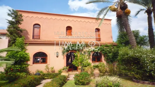 Villa en venta Marruecos Marrakech Palmeraie