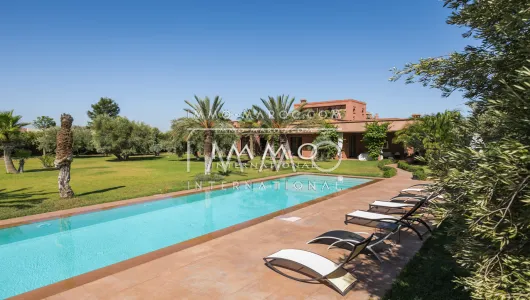 Villa en venta Marruecos limpiado lujo inmobiliaria marrakech Marrakech Exterior Carretera Ourika