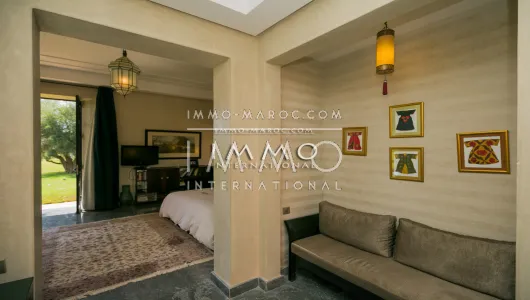 Comprar villa de lujo marroquí refinado Marrakech Exterior Road Ourika