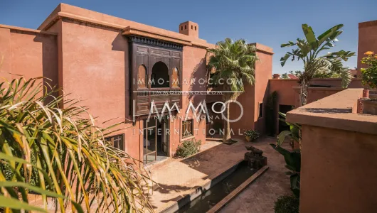 Villa en venta Marroquí de lujo limpia Marrakech Exterior Carretera Ourika