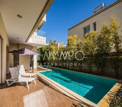 compra villa moderna Marrakech Golfs Amelkis