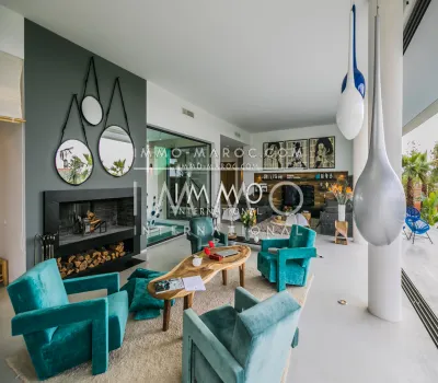 Casa en venta Inmobiliaria de lujo moderna en venta Marrakech Marrakech Golfs Amelkis
