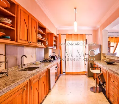 Venta piso refinado marroquí Marrakech Hivernage