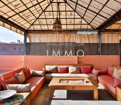 Venta piso refinado marroquí Marrakech Hivernage
