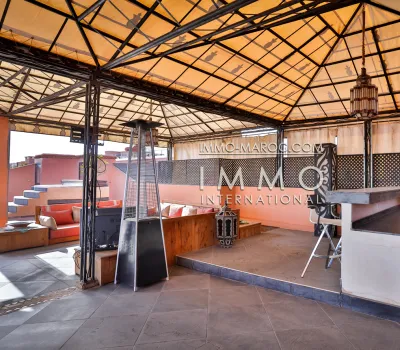 Venta piso refinado marroquí Marrakech Hivernage