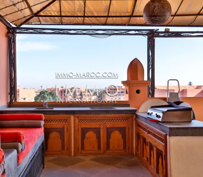 Venta piso refinado marroquí Marrakech Hivernage