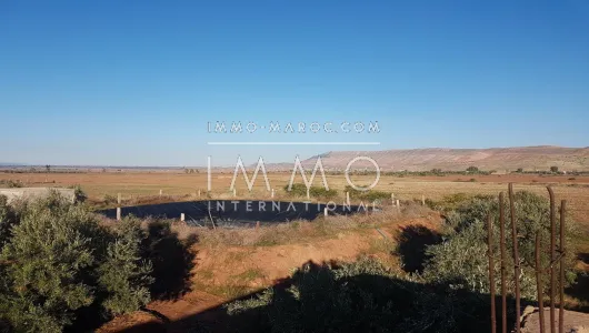 Land for sale Farm Marrakech Exterior Road Sidi Abdellah Ghiat