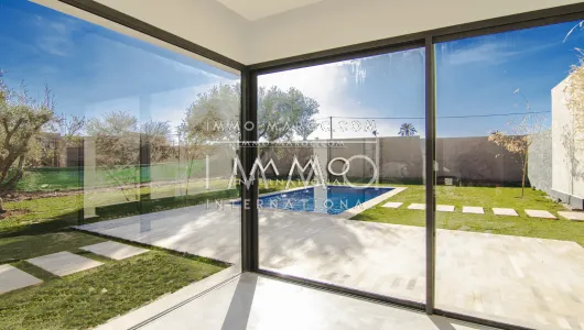 Villa en venta moderna Marrakech Exterior Ruta Fez