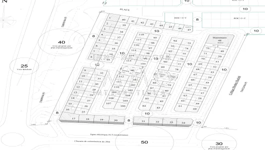Terreno en venta Zona Immeuble Marrakech Centre ville Targa