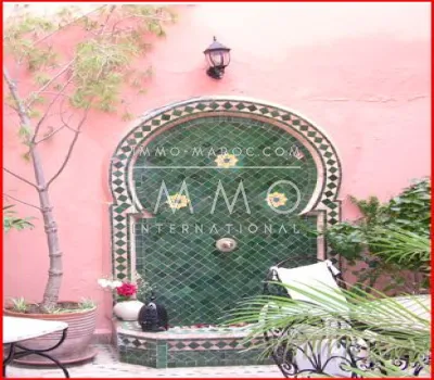 Venta de riad Marroquí refinado Marrakech Plaza Jamaa El Fna Riad Zitoun