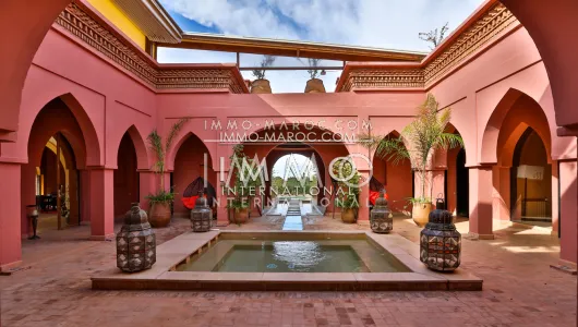 Casa marroquí de lujo en venta Marrakech Golfs Amelkis