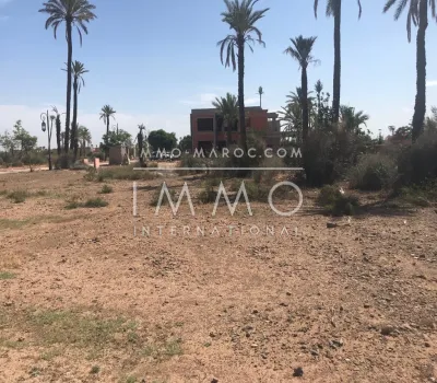 Land for sale Land villa Marrakech Golfs Amelkis