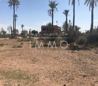purchase property Land villa Marrakech Golfs Amelkis