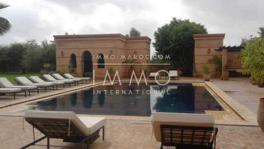 Villa en alquiler marroquí limpia Marrakech
