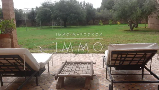 Villa en alquiler marroquí limpia Marrakech