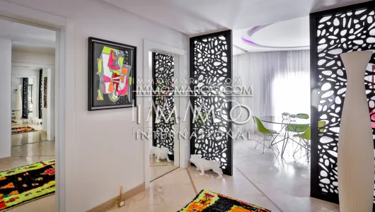 Villa en venta en el centro de Marrakech moderno Gueliz