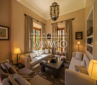 Villa en venta marroquí limpia Marrakech Golfs Amelkis