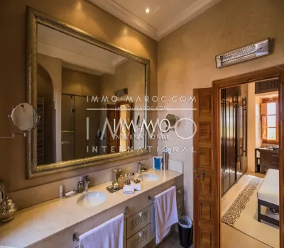 villa en venta marroquí refinado Marrakech Golfs Amelkis
