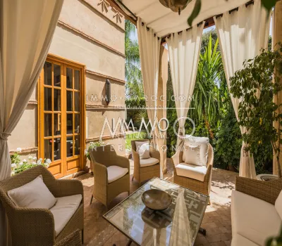 villa en venta marroquí refinado Marrakech Golfs Amelkis