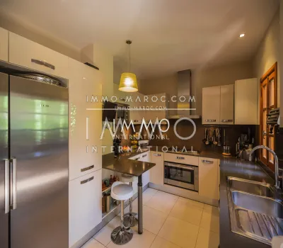 Villa en venta marroquí limpia Marrakech Golfs Amelkis