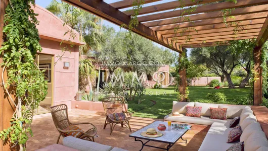 Villa en venta marroquí limpia de lujo Marrakech Golfs Amelkis