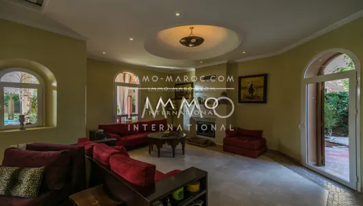 Villa en venta Marruecos inmobiliaria de lujo en venta Marrakech Marrakech Golfs Amelkis