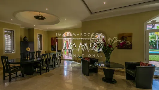 Casa en venta Marruecos prestigio Marrakech Golfs Amelkis