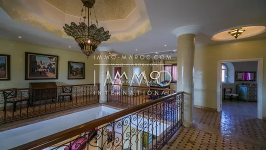 Villa marroquí de lujo en venta Marrakech Golfs Amelkis