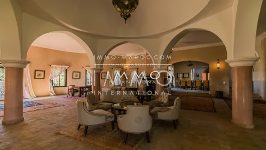 Maison à louer Marocain épuré Marrakech Palmeraie Bab Atlas