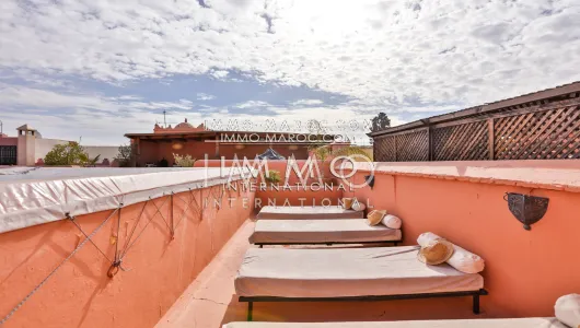 Riad Casa de huéspedes refinada marroquí Marrakesh Place Jamaa El Fna Dar El Bacha
