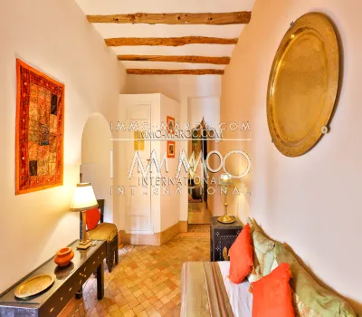 Venta riad casa de huéspedes marroquí limpia Marrakech Plaza Djema El Fna Dar El Bacha
