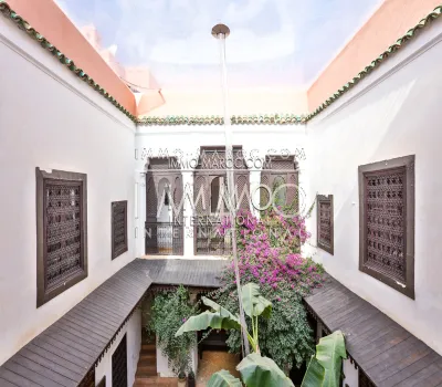 Riad Casa de huéspedes refinada marroquí Marrakesh Place Jamaa El Fna Dar El Bacha