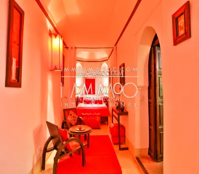 Riad en venta Casa de huéspedes marroquí purificada Marrakesh Plaza Jamaa El Fna Dar El Bacha