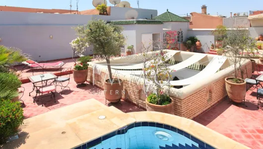 Venta casa de huéspedes Riad Marrakech Jamaa El Fna Kenaria