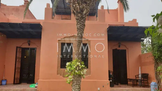 Casa en venta Marroquí refinado Marrakech Palmeraie Circuito Palmeraie