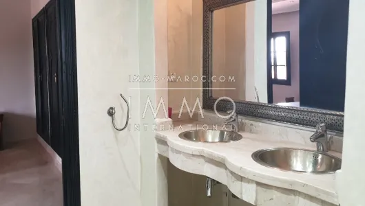 villa en venta marroquí refinado Marrakech Palmeraie Circuit Palmeraie