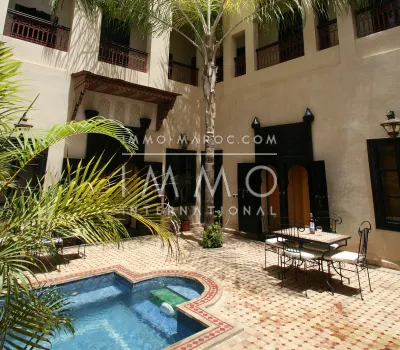 Riad for sale Moroccan Marrakech less than 10 minutes from the place Riad Laarous
