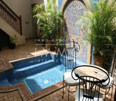 Moroccan riad purchase less than 10 minutes from Riad Laarous square