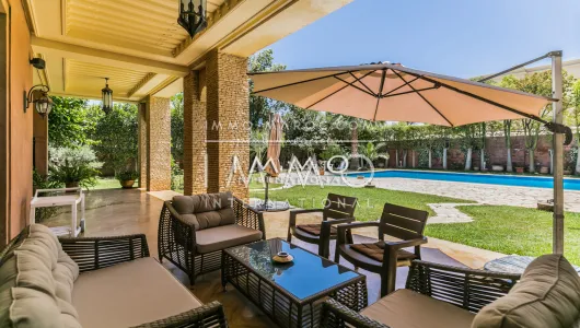 Villa en venta marroquí limpia Marrakech Golfs Amelkis