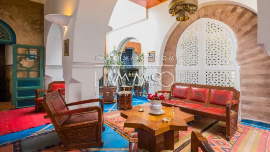 Vente riad luxe Maison d'hôtes Marrakech