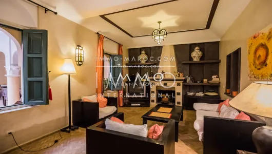 riad vente Marocain épuré Marrakech