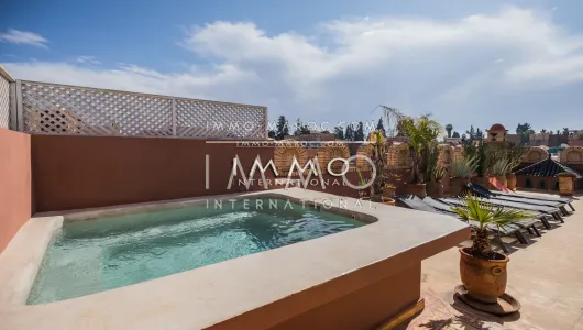 Riad à vendre Marocain épuré Marrakech