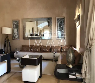 Villa à louer Contemporain Marrakech Extérieur Ecole américaine Route Ouarzazate