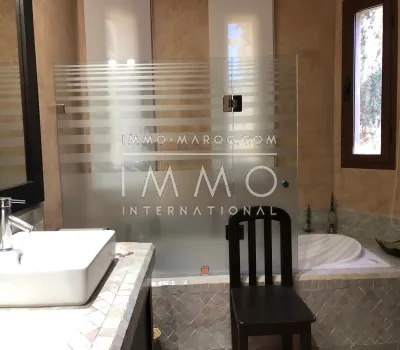 Villa à louer Moderne Marrakech Extérieur Ecole américaine Route Ouarzazate