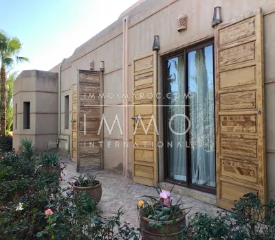 Villa à louer Contemporain Marrakech Extérieur Ecole américaine Route Ouarzazate