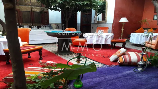 Riad à vendre haut de gamme Maison d'hôtes Marrakech Autres Secteurs Médina Bab doukkala